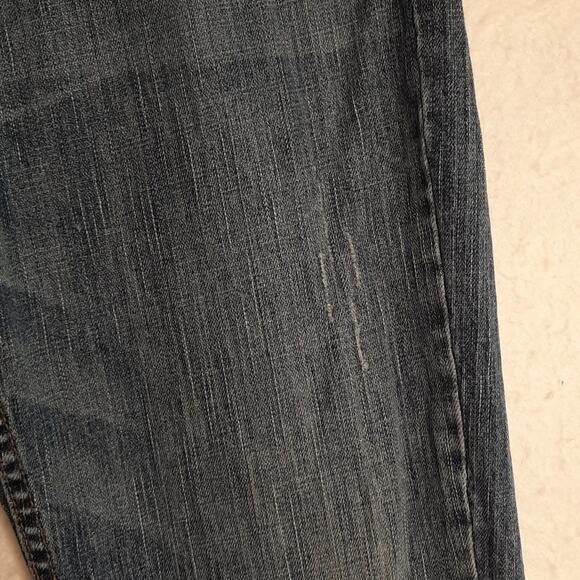 Maurices Taylor Boot Jeans Juniors 5 Womens 6 Blue Western Casual Everyday - Picture 5 of 11